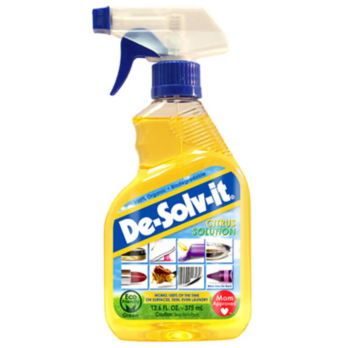 212 MAIN Orange-Sol 22608 12.6 fl oz De-Solv-It Citrus Cleaner, Organic Base Eco-Friendly Household Cleaner for Home Appliance Maintenance