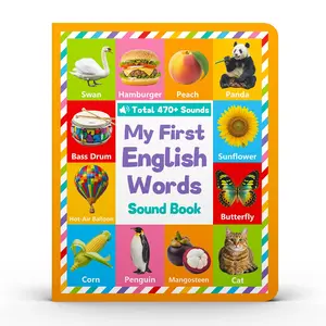 Talking Sound Book for Kids | Interactive Learning Book with Audio Buttons, First Words and Fun Sounds
