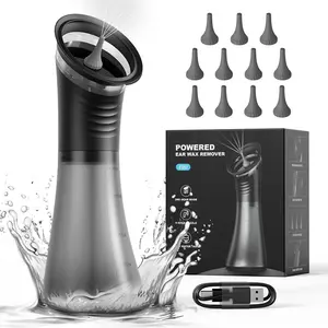 Electric Earwax Remover Kit, Efficient Ear Cleaning Water Machine, LED Display, 3 Pressure Settings, Ipx7 Waterproof, Ear Care System