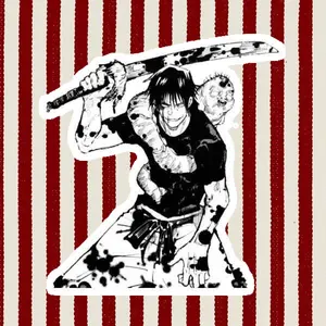Toji Fushiguro Jujutsu Kaisen anime sticker