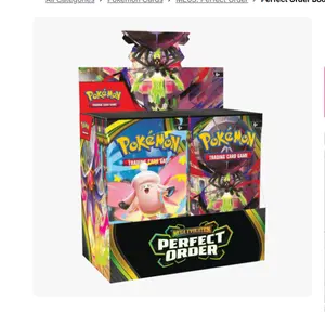 Perfect Order Booster Box w/ Acrylic Case SHIPS SEALED