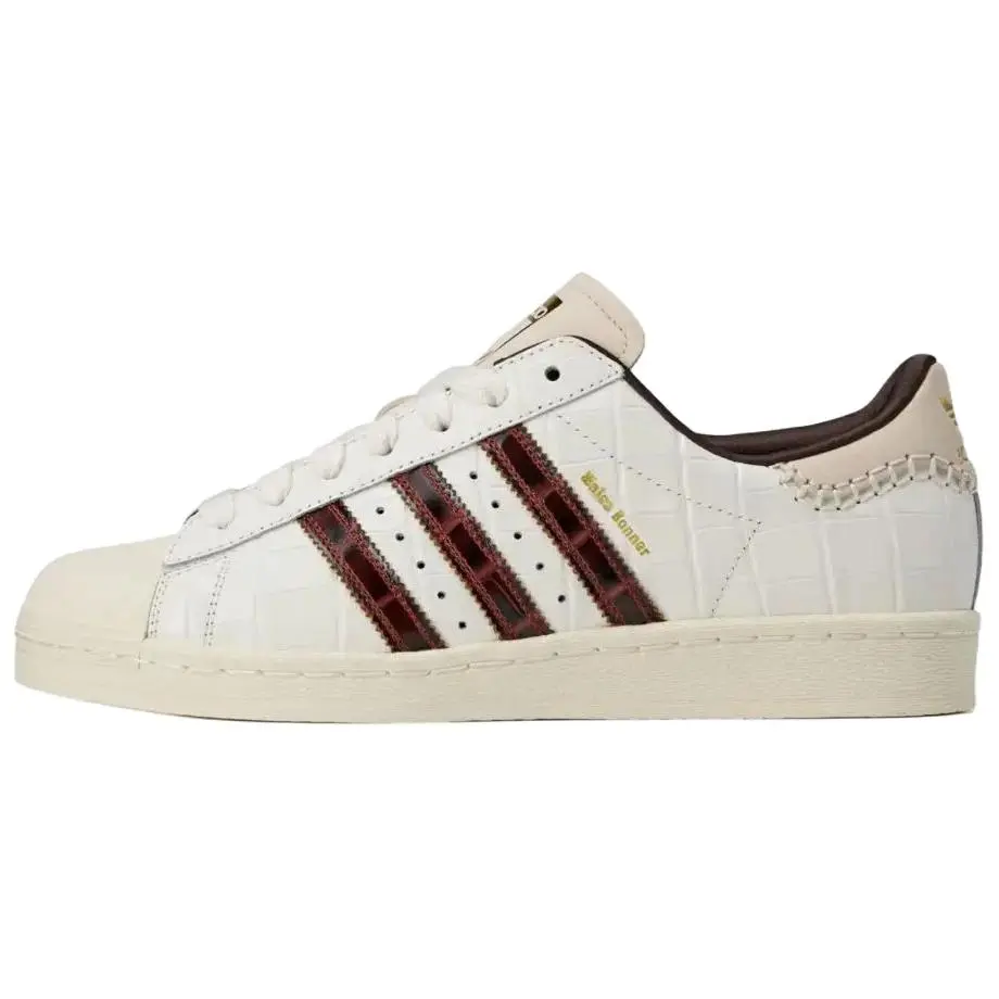 Adidas Superstar Wales Bonner X Originals Croc Fox Brown' Versatile Comfort Skate Shoes Unisex KH8797