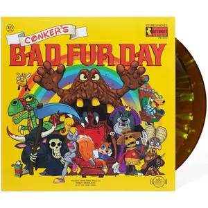Conker’s Bad Fur Day Vinyl Soundtrack 2xLP Reissue