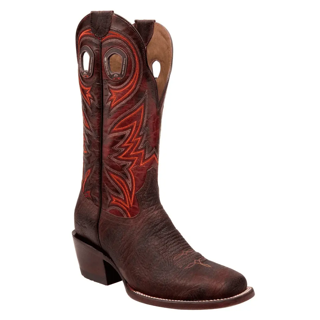 RIO GRANDE | WESTERN BOOTS | SQUARE TOE | OKLAHOMA | RED