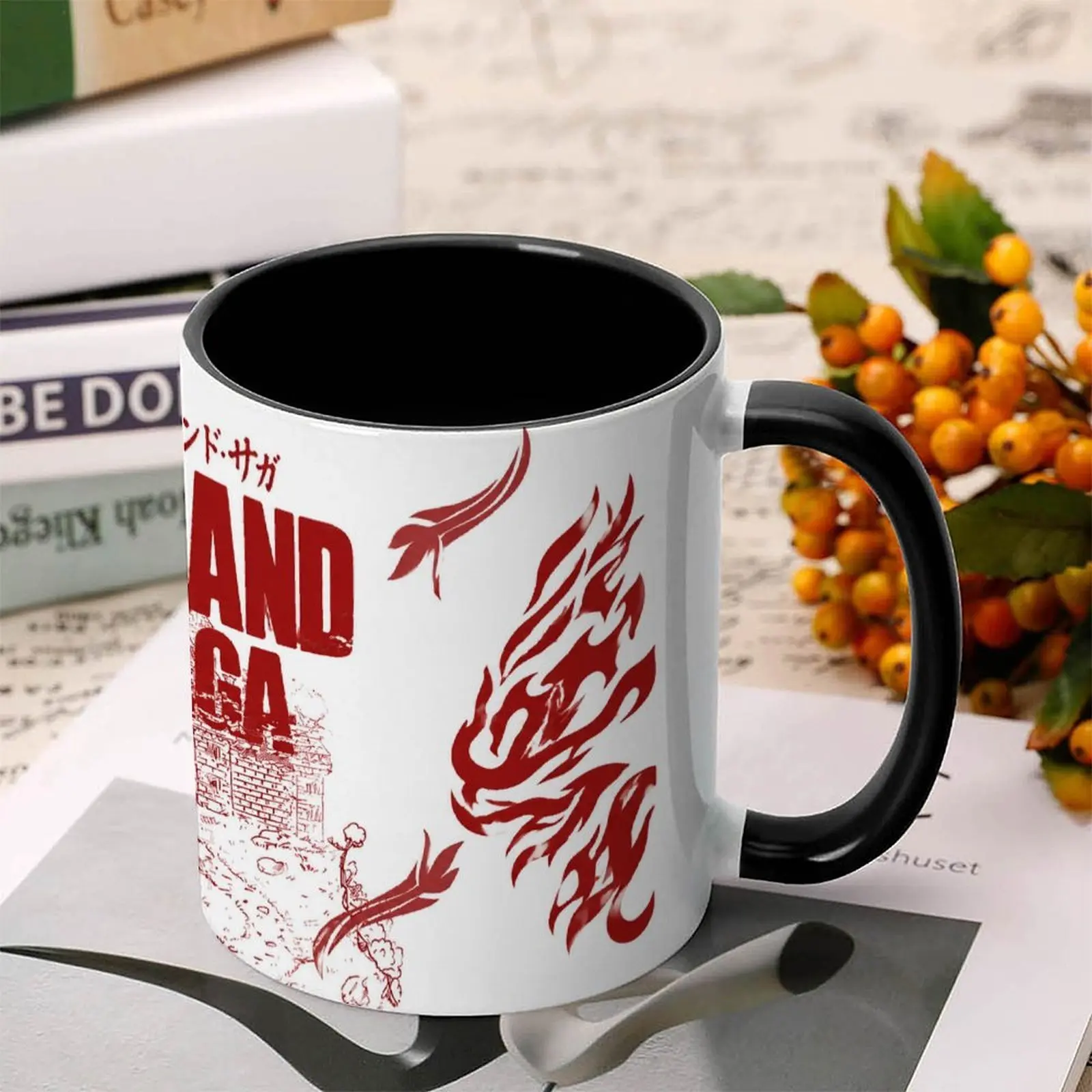 Vinland Saga Tea Cup, Viking Anime Mug, Seinen Manga Mug, Thorfinn Fan Mug, Warrior Tea Cup, Norse Art Mug, Anime Gift Mug, Manga Lover Mug