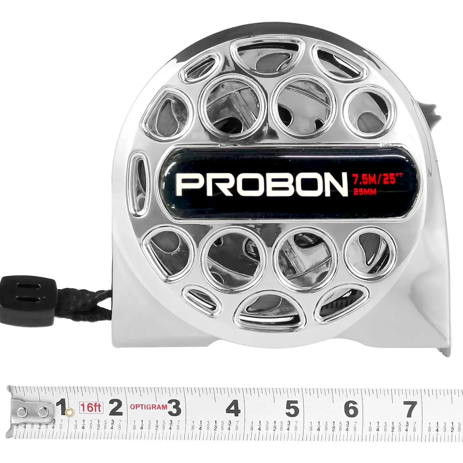 Tape Measure 25 Foot / 7.5 M Stainless Steel, Retractable Measuring Tape Double Side Scale Handy Measurement Tape for Construction Household Woodworking retractable measure ruler stud finder callipers Telescop/Gift for Thanksgiving,Christmas,New Year