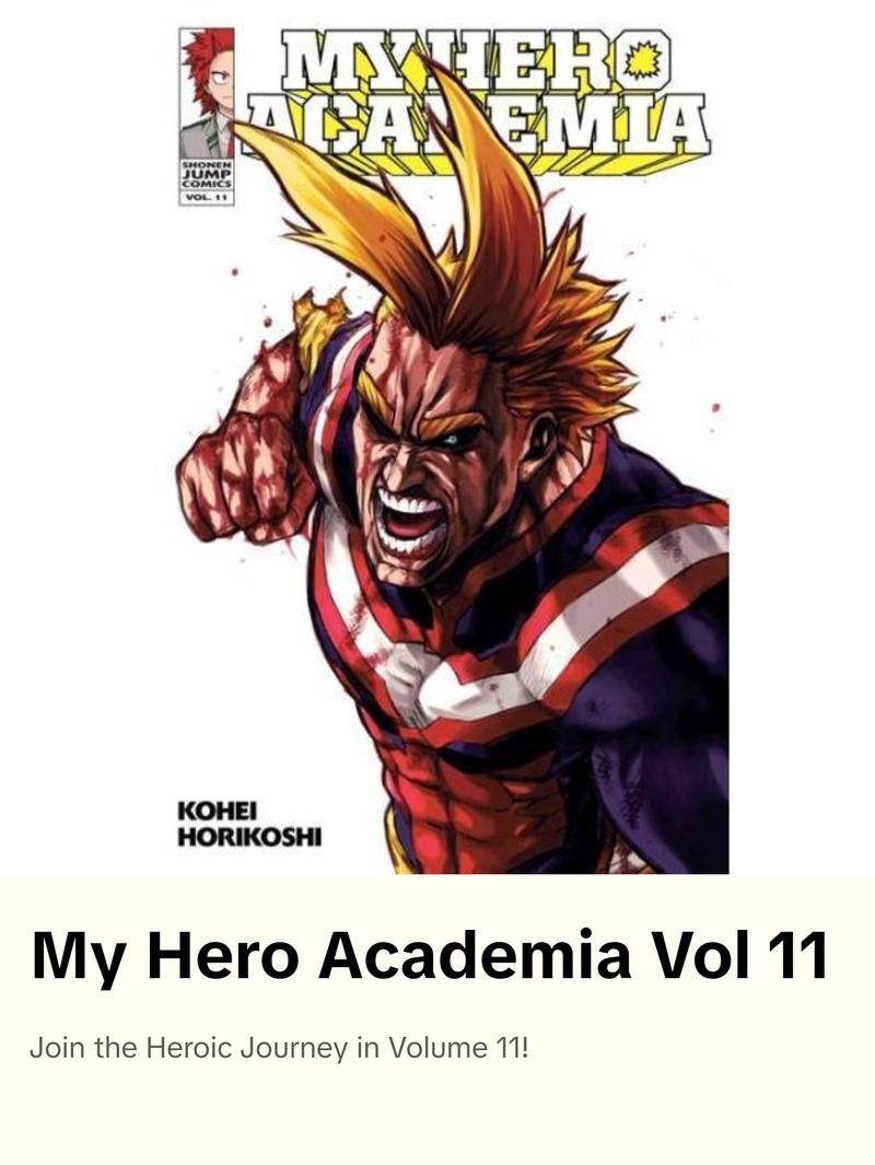 My Hero Academia Vol 11
