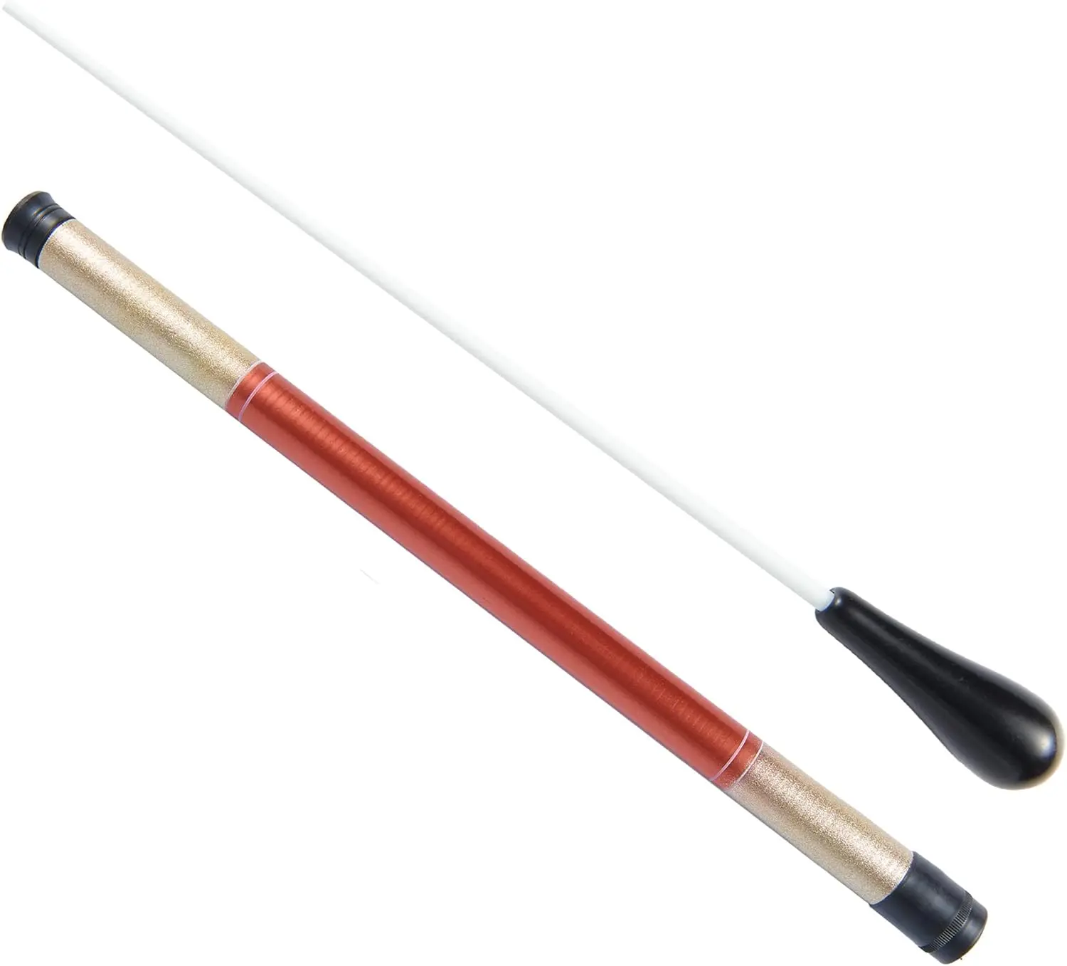 Music Baton Orchestra Baton Imitation  Handle Music Conducting Baton (Black Handle)