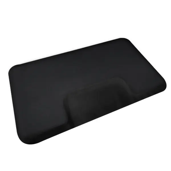 Commercial Salon Anti-Fatigue Floor Mat for Stylists, 3'x5' Rectangular PU Foam Mat, 0.5" Thick Model 0040