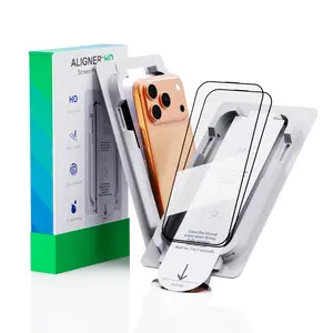 2 Pack iPhone 17 Series Screen Protector – 9H Tempered Glass, Ultra HD Clarity, Anti-Scratch & Anti-Fingerprint, Smooth Touch, Oil-Resistant, Easy Installation