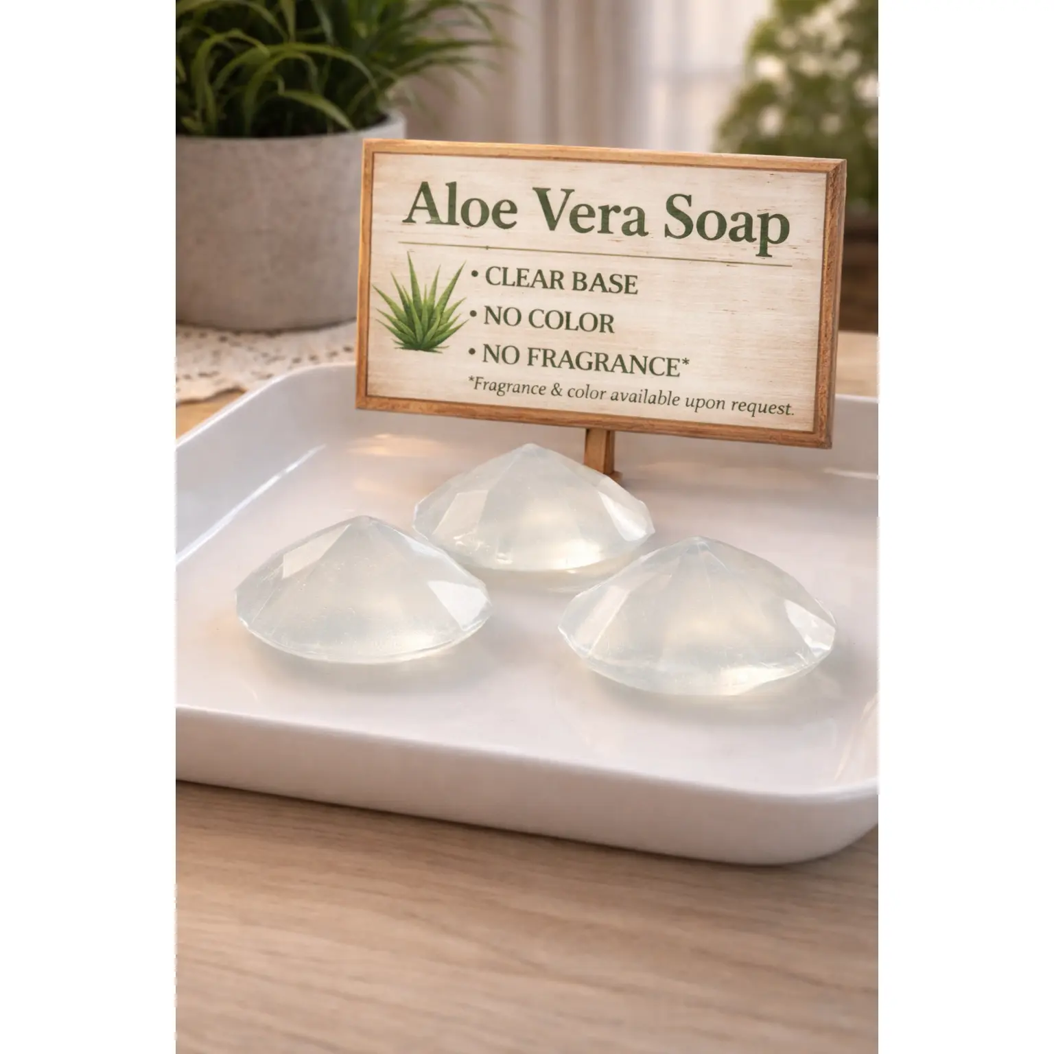 Clear Aloe Diamond Soap – Because Diamonds Are a Girl’s Best Friend | Spokane WA Handmade