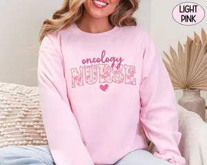 Oncology Nurse T-SHIRT /  Sweatshirt , Cancer Nurse Tshirt, Oncology RN Certified , Oncologist Nurse Practitioner , PEDS ONC Shirt Casual Tops