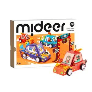 Mideer Paper Craft Workshop: Racing Car
