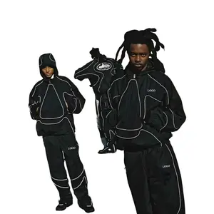 LOGO Hoodie Men Casual Hooded Jacket Pants