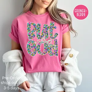 But God, Christian Faith-Based Shirt, Comfort Color Tee