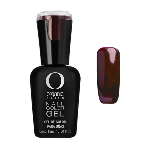 Organic Nails Gel Nail Polish - Midnight Scarlet 021, US Gelnails Cosmetic for Personal Care Beauty Needs, Manicure, Nail Art