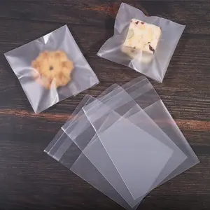 100 Frosted Self-Adhesive Plastic Jewelry Packaging Bags, Ideal for Beads, Necklaces, Earrings, DIY Crafts, Gift Storage