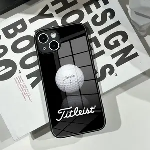 Sport Golf Ball Golf titleists Phone Case For iPhone 17 16 Promax 15 Pro 14 Plus 13 Pro 12 mini 11 Samsung Galaxy S25 Plus S24 Ultra S23 Glass phone case