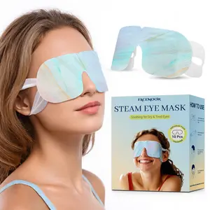Self-Heating Steam Eye Masks — 10 Pack Unscented, No Microwave Warm Compress, Office/Travel Self-Care, Relieves Dry Eyes, Tired Eyes & Eye Strain