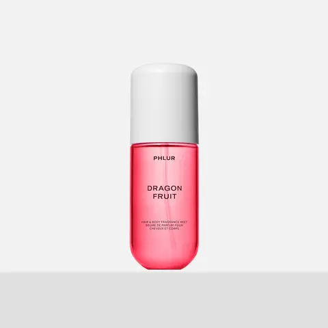PHLUR Dragon Fruit Body Mist - Travel Size Hair & Body Fragrance Mist with Dragon Fruit, Pineapple, Lotus Flower & Sandalwood (3 fl oz)
