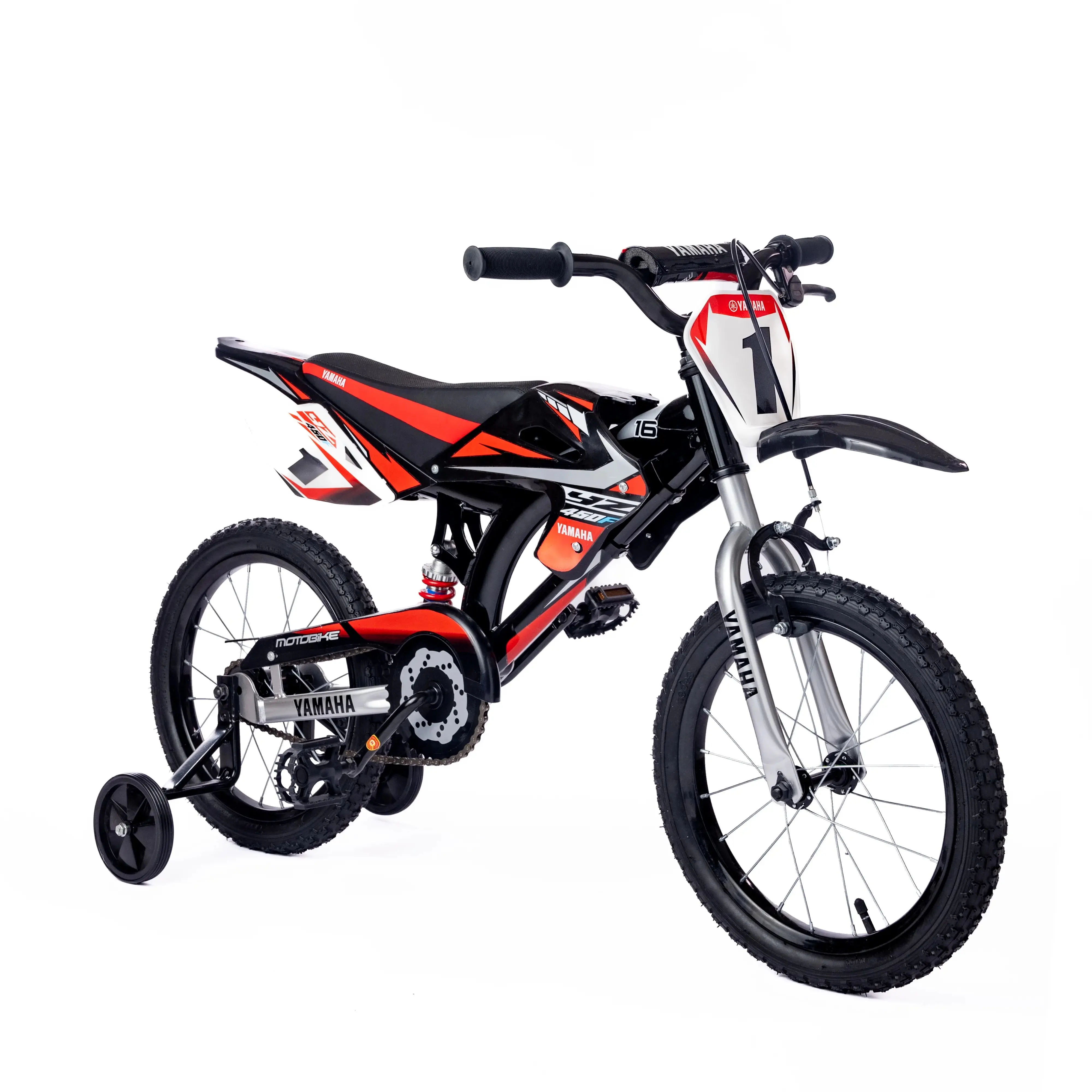 Yamaha Motobike, 16" Wheels, Bicycle for ages 4-8