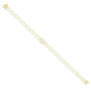 EVRY JEWELS Gold or Silver Plated Women's Hypoallergenic Jolie Bracelet