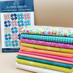 Ghostly Garden Halloween Quilt Kit | Confident Beginner Lap Quilt