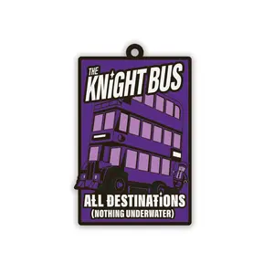 LEGO Harry Potter The Knight Bus Poster Magnet (53246) Decor Accessory for Refrigerator Locker or Tool Chest 4 Inch Premium Silicone Magnet Decoration