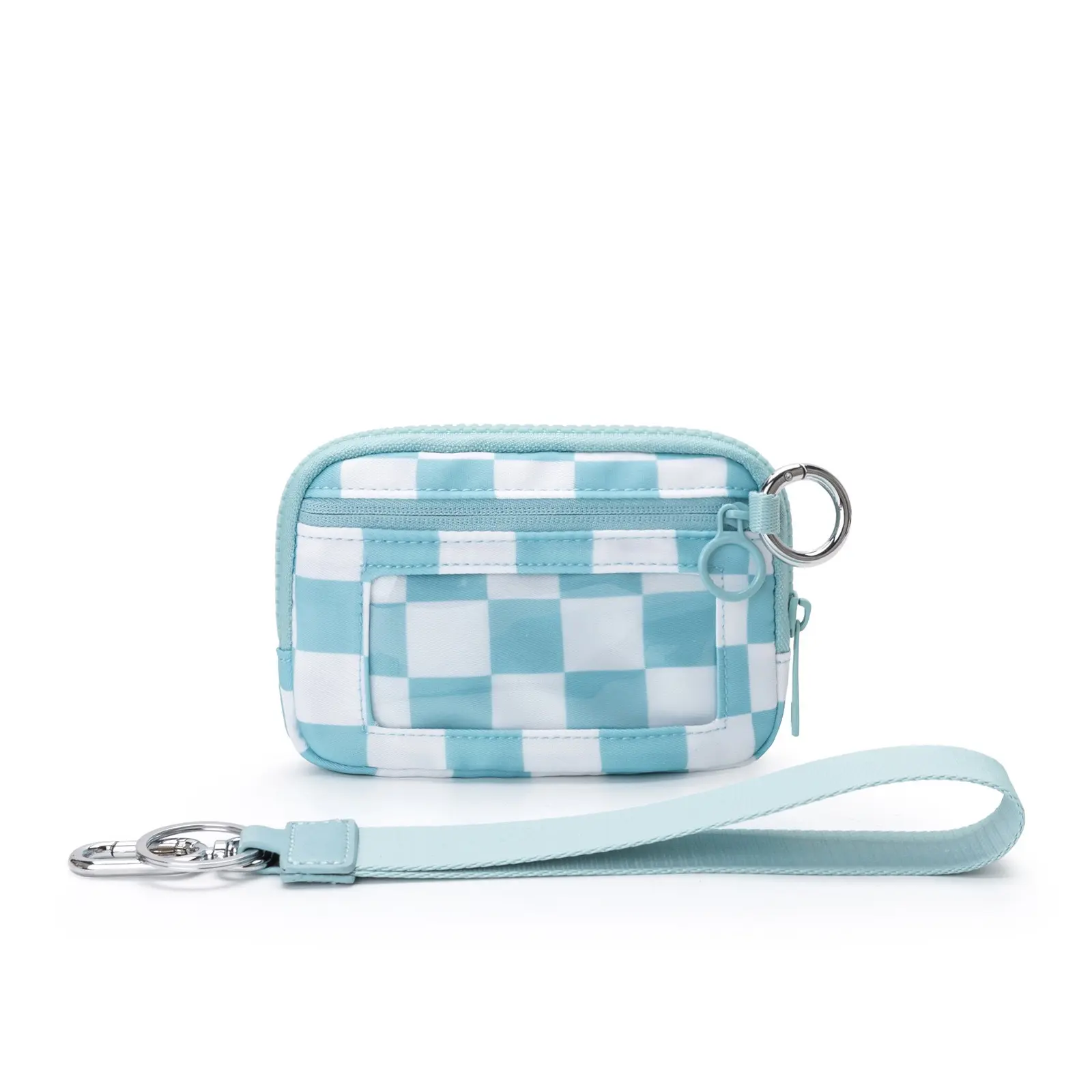 blue checkered