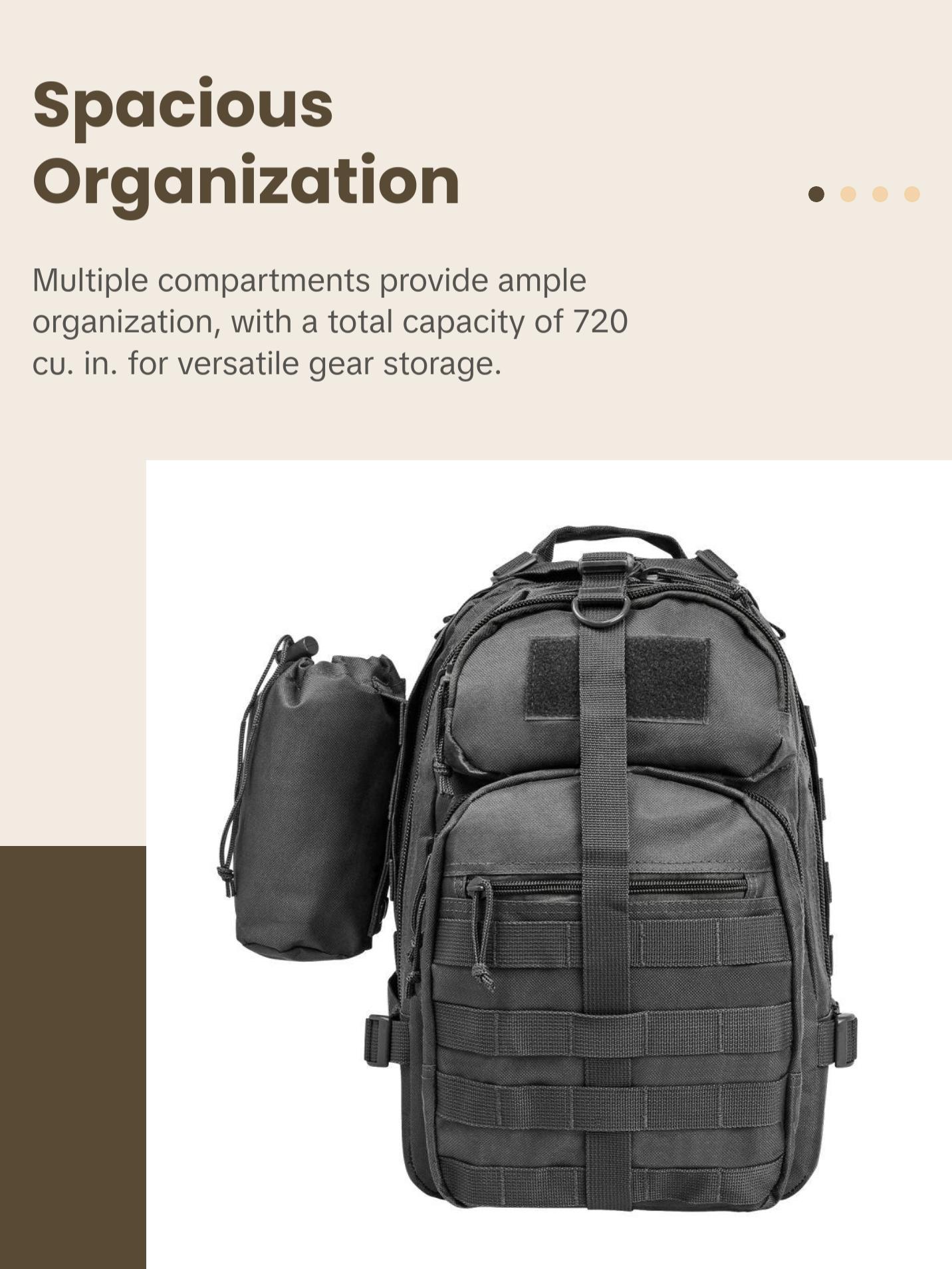 Vism Tactical Sling Backpack