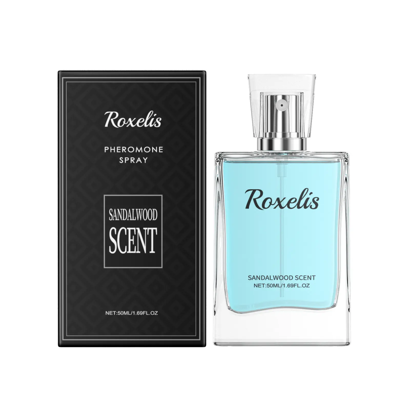 Roxelis Sandalwood Cologne This cologne emits a unique charm with a fresh sandalwood scent that lingers long.