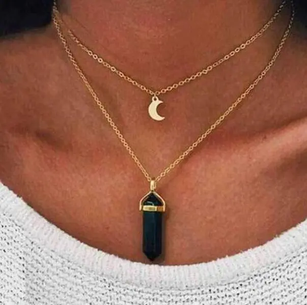 Celestial Goddess Necklace - Symbol of Femininity and Power