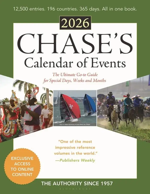 Chase's Calendar of Events 2026: The Ultimate Go-To Guide for Special Days, Weeks and Months by Editors Of Chase's (Paperback)