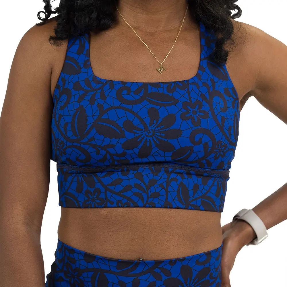 CVG Longline Bra Midnight Lace