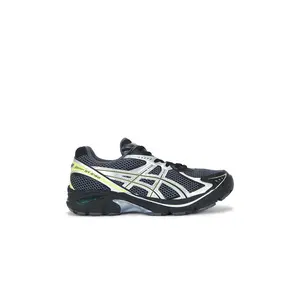 Asics Gt-2160 Sneaker in Black & Lime Zest
