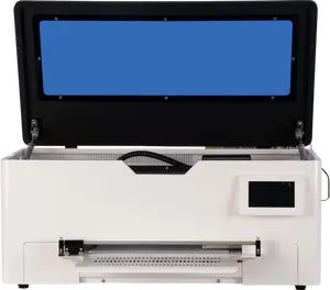 A3 DTF Inkjet Printer with XP600 Printhead, Roll Feeder, and Oven for DIY POD Printing