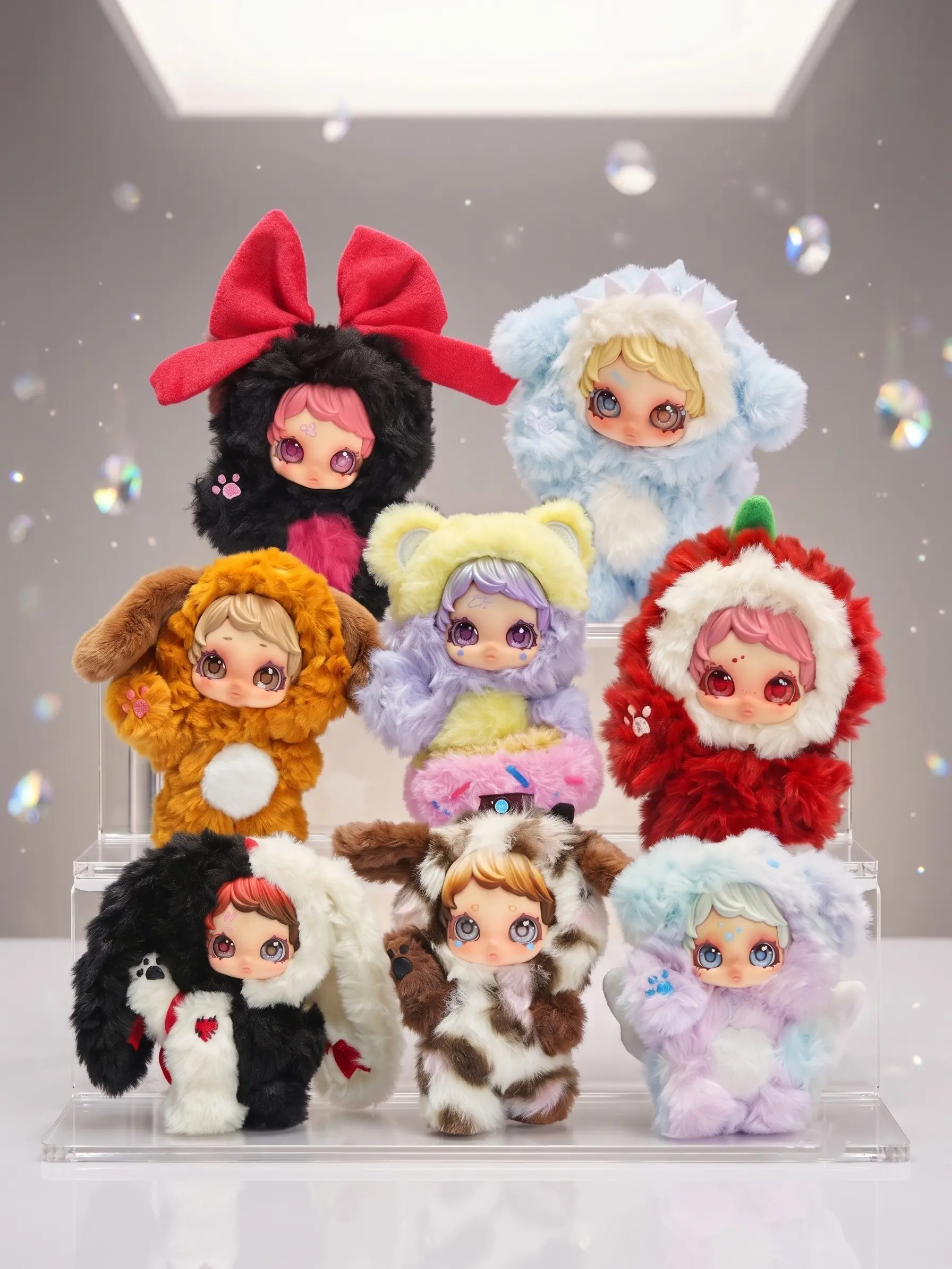 Super Fantasist Plush Blind Box | Cute Animal Dress-up Doll Mystery Toy Kawaii Soft Plushie Figurine | Perfect Gift Girls Desktop Decor