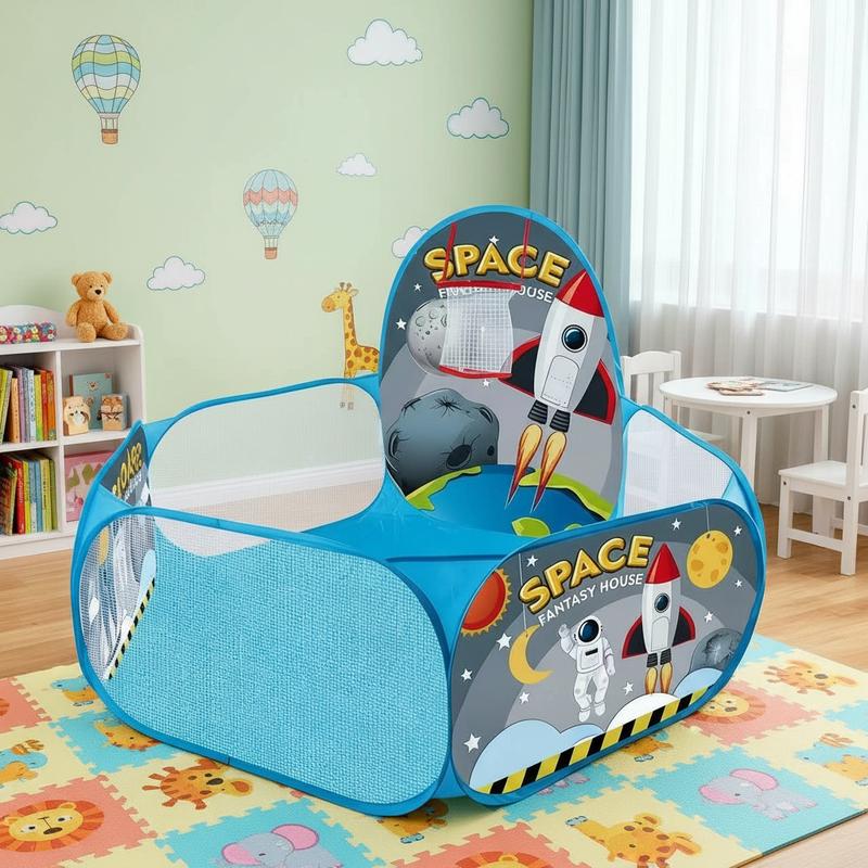 Kids' Foldable Play Tent | Durable Ball Pit, Large Pop-Up Playpen | Perfect Holiday Gift & Beach Toy | Balls Not Included