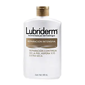 Lubriderm Intensive Repair Body Cream 400ml - Hipoallergenic Formula with Pro-Ceramidas Technology for Dry & Extra Dry Skin