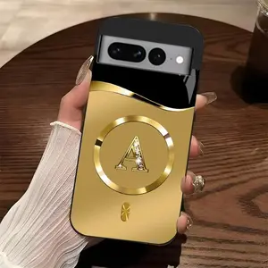 Suitable for [Google Pixel 7 Pro] high-end MagSafe phone case🥰，Features a magnetic attachment function, with all 26 letters available for you to choose from. YM99