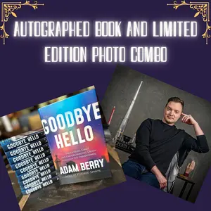 Autographed Book and Limited Edition Autographed Photo Combo
