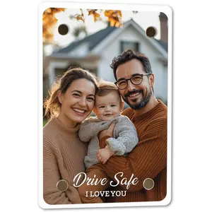 Drive Safe I Love You Visor Clip,  Picture Holder, Sun Visor Photo Clip,   Photo Clip,  Picture Frame,  Photo Frames