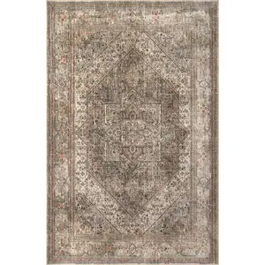 Carol Traditional Medallion Area Rug