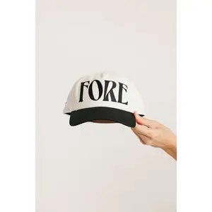 Fore Hat - White/Black