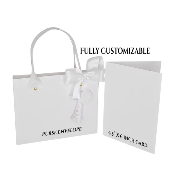 Custom Card with purse envelope