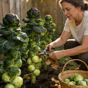 Heirloom Brussels sprouts seeds-4000PCS High Germination | Easy to Grow on Balcony | Crisp & Sweet | Light Meal Veggie Seeds