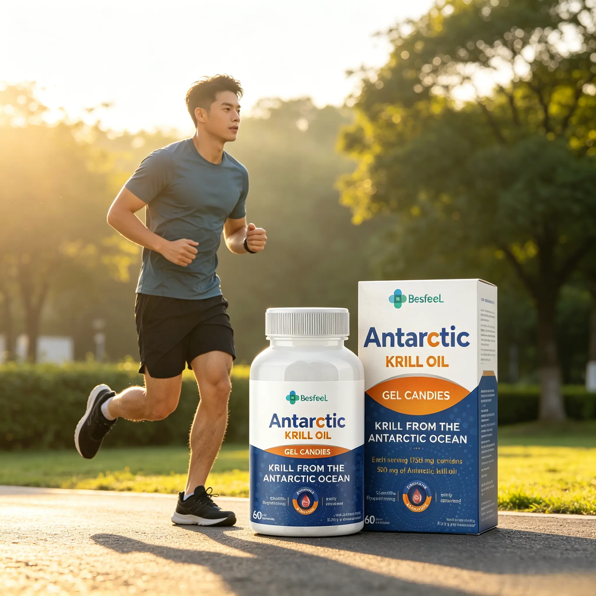 Newly Upgraded! Norwegian-Imported Krill & Fish Oil Supplement! Strengthen Your Constitution, Boost Your Vitality, and Restore Your Confidence!-G