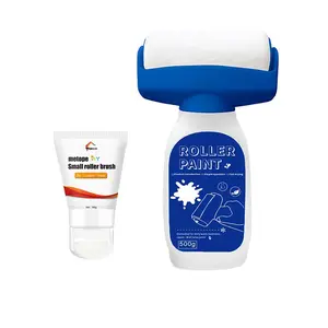 Wall Paint Roller Kit, Wall Cleaning Paint Roller, Paint Water-based Odor Purification Cover, Graffiti Dirt Latex Paint Wall Repair Coating
