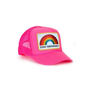 STAY GROUNDED TRUCKER HAT