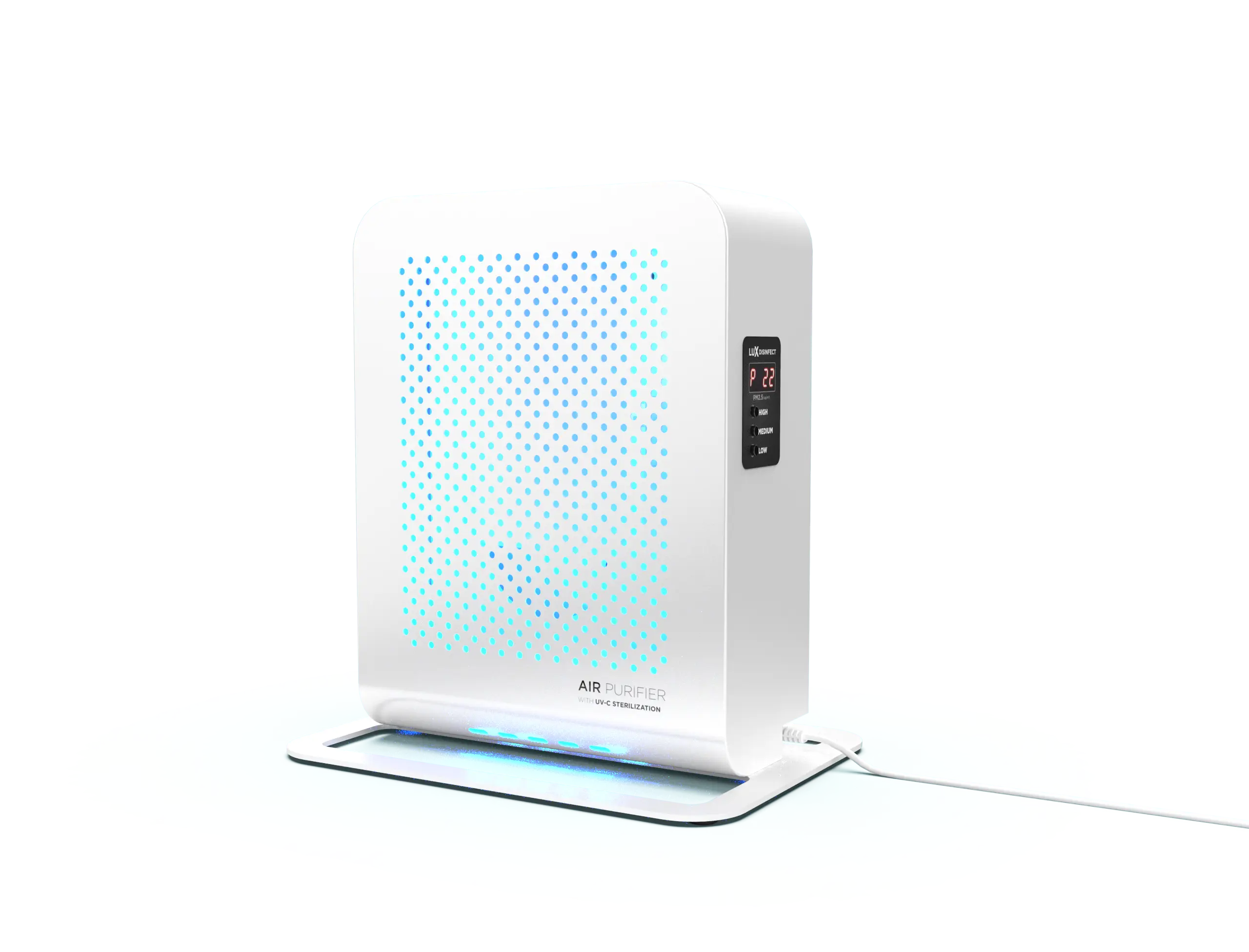 HonestWaves MiniBreathe: Compact Air Purifier with HEPA Filtration HEPA Filter Anti-Bacteria